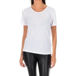 Vêtements Femme T-shirts manches longues Tommy Hilfiger 1487905663-100 Blanc