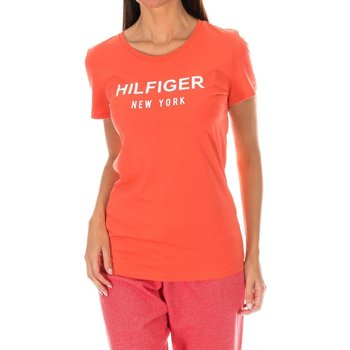 Vêtements Femme T-shirts manches courtes Tommy Hilfiger T-shirt M / Court Tommy Hilfiger Rouge