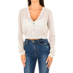 Vêtements Femme Gilets / Cardigans Armani jeans 3Y5E2B-5M1WZ-1701 Beige