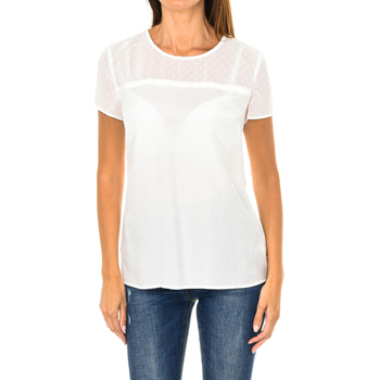 Vêtements Femme Tops / Blouses Armani jeans Blouse à manches courtes Blanc