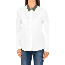 Vêtements Femme Chemises / Chemisiers Armani jeans Chemise à manches longues Blanc