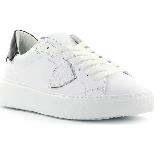Chaussures Femme Baskets basses Philippe Model Temple Blanc