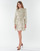 Vêtements Femme Robes courtes MICHAEL Michael Kors LUX MEDLN PINDOT DRS Beige