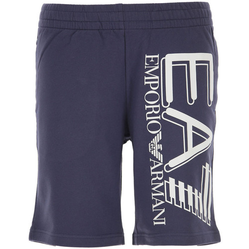 Ea7 Emporio Armani Bermuda Bleu - Vêtements Shorts / Bermudas Homme 41,04 €