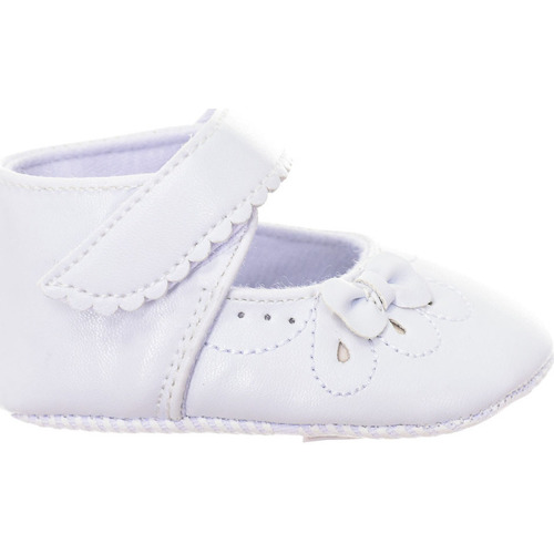 Chaussures Enfant Chaussons bébés Le Petit Garçon C-3-BLANCO Blanc