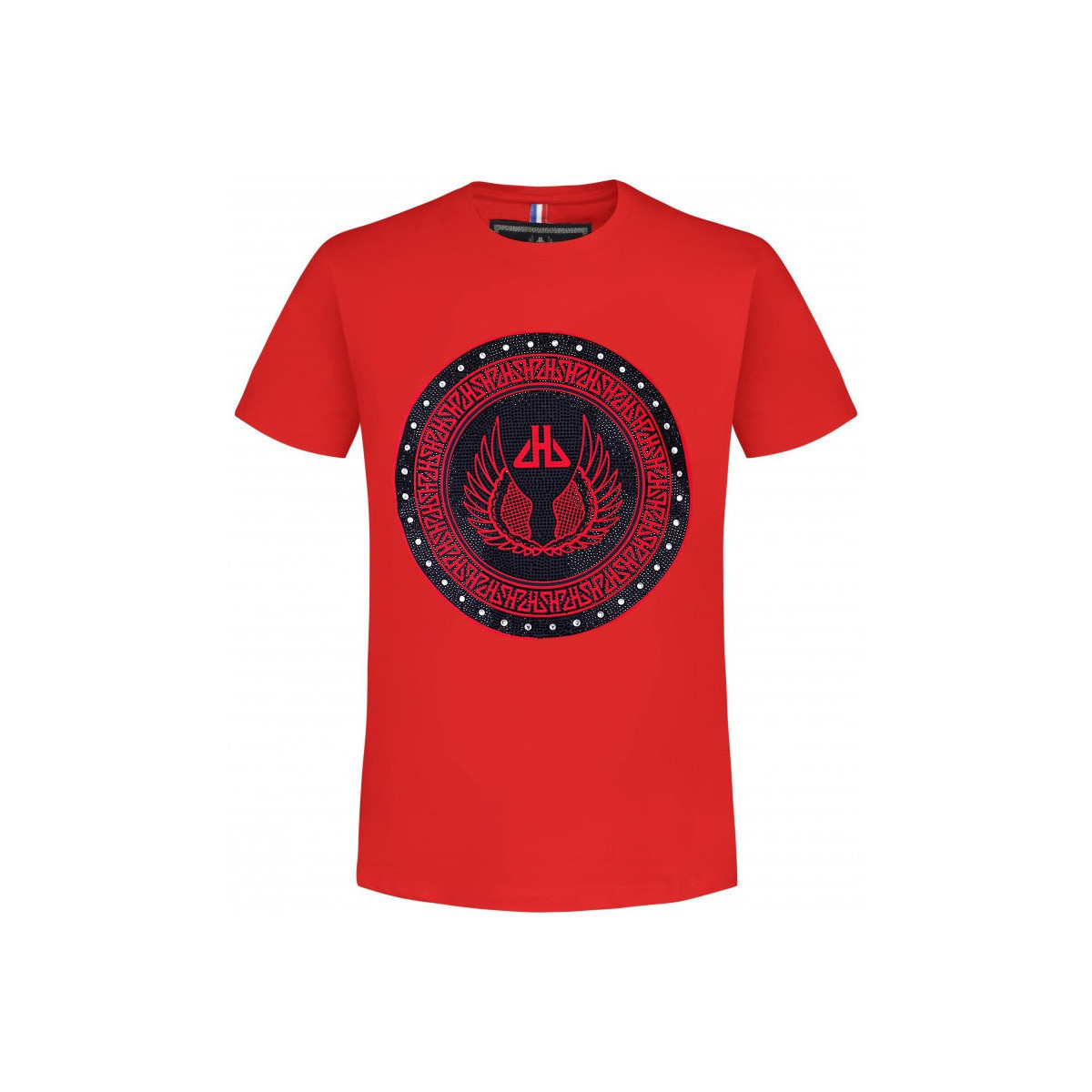 Vêtements Homme Acne Studios logo print hoodie SPHERE Rouge