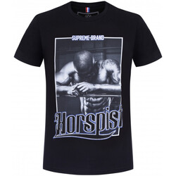 Vêtements Homme T-shirts manches courtes Horspist Tee-shirt Noir