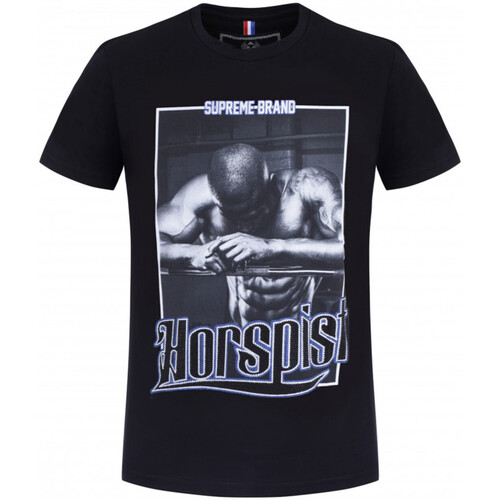 Vêtements Homme Pocket logo-patch T-shirt Horspist SNIPER Noir