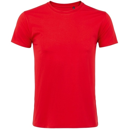 VêBraun Homme T-shirts manches courtes Sols 10580 Rouge