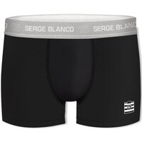 Sous-vêtements Homme Boxers Serge Blanco Boxer Homme Coton HYPE Noir Blanc Noir
