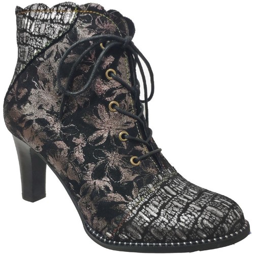 Chaussures Femme Bottines Laura Vita Alcbaneo 2271 Noir