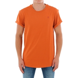 Vêtements Homme T-shirts manches courtes G-Star Raw SHELO R T SS DUSTY ROYAL ORANGE Naranja