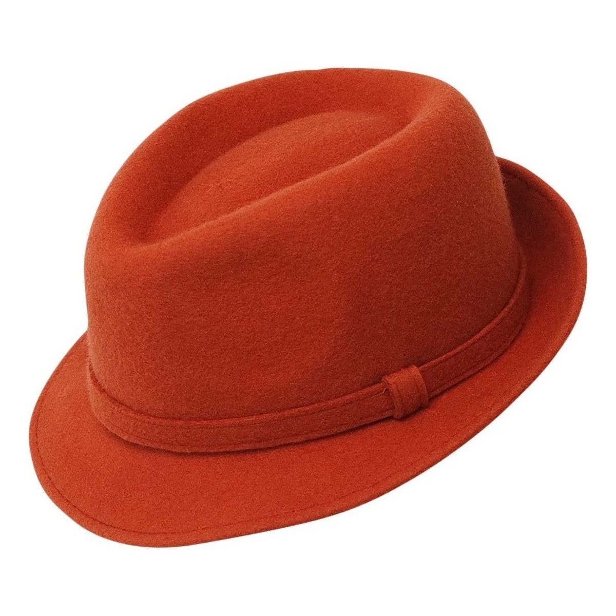 Accessoires textile Homme Chapeaux Chapeau-Tendance Chapeau trilby ROKIA T57 Orange