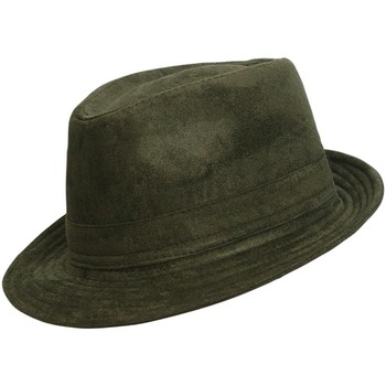 chapeau chapeau-tendance  chapeau trilby aspect daim t56 