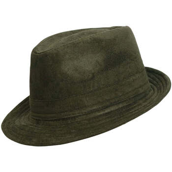 chapeau chapeau-tendance  chapeau trilby aspect daim t59 