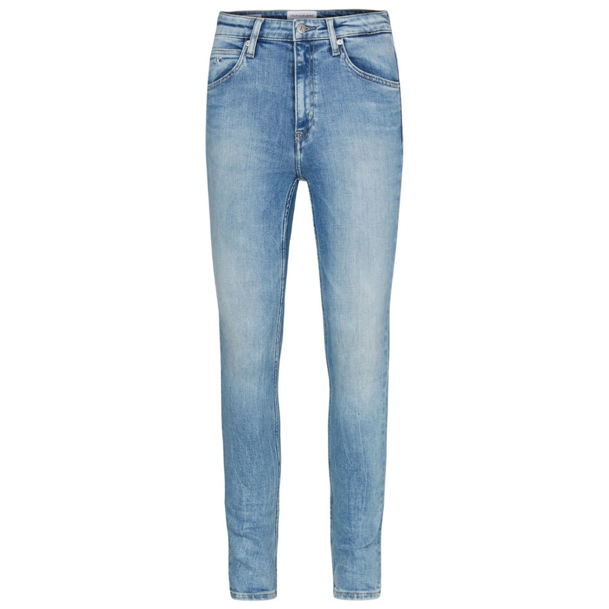Vêtements Femme Maillots / Shorts de bain Calvin Klein Jeans Jean Skinny  ref_49174 Blue Bleu