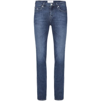 Vêtements Femme Jeans slim Calvin Klein Jeans Jean Slim  ref_49175 Blue Bleu