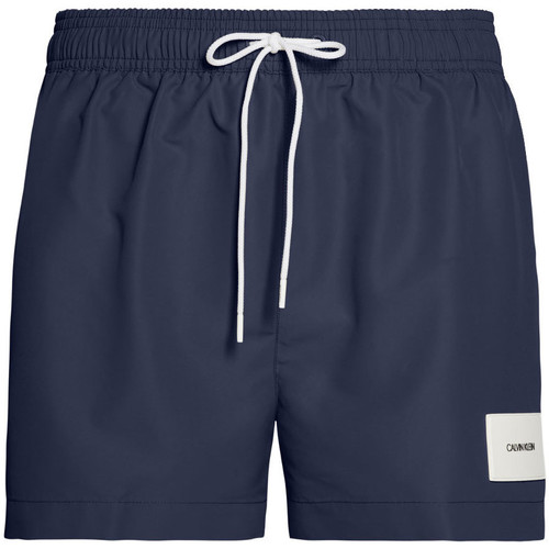 Vêtements Homme Maillots / Shorts de bain Calvin och Klein Jeans Short de bain homme  ref_49424 Marine Bleu