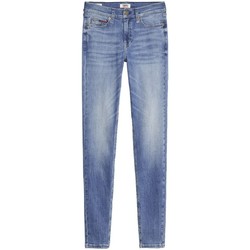 Vêtements Femme Jeans skinny Tommy Jeans Jean Skinny  ref_49258 Blue Bleu