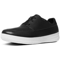 Chaussures Homme Baskets basses FitFlop MEN'S SPORTY POP PERFORATED SNEAKER BLACK Noir
