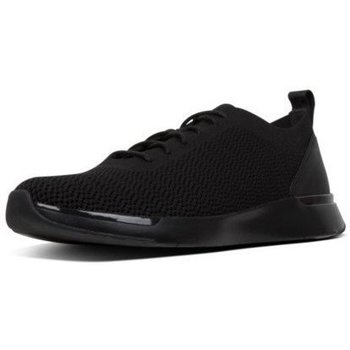 Chaussures Homme Baskets basses FitFlop FLEEXKNIT SNEAKERS - ALL BLACK CO Noir