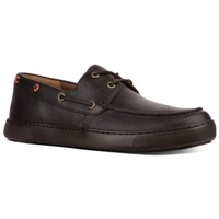 Chaussures Homme Mocassins FitFlop LAWRENCE BOAT SHOES CHOCOLATE CO Noir