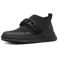 Chaussures Femme Mocassins FitFlop HEDA CHAIN SLIP - ON SNEAKERS - ALL BLACK es ON SNEAKERS - ALL BLACK es