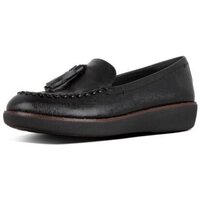 Chaussures Femme Mocassins FitFlop PETRINA PATENT LOAFERS ALL BLACK ALL BLACK