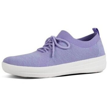 Chaussures Femme Baskets basses FitFlop F-SPORTY UBERKNIT FROSTED LAVENDER MIX Noir