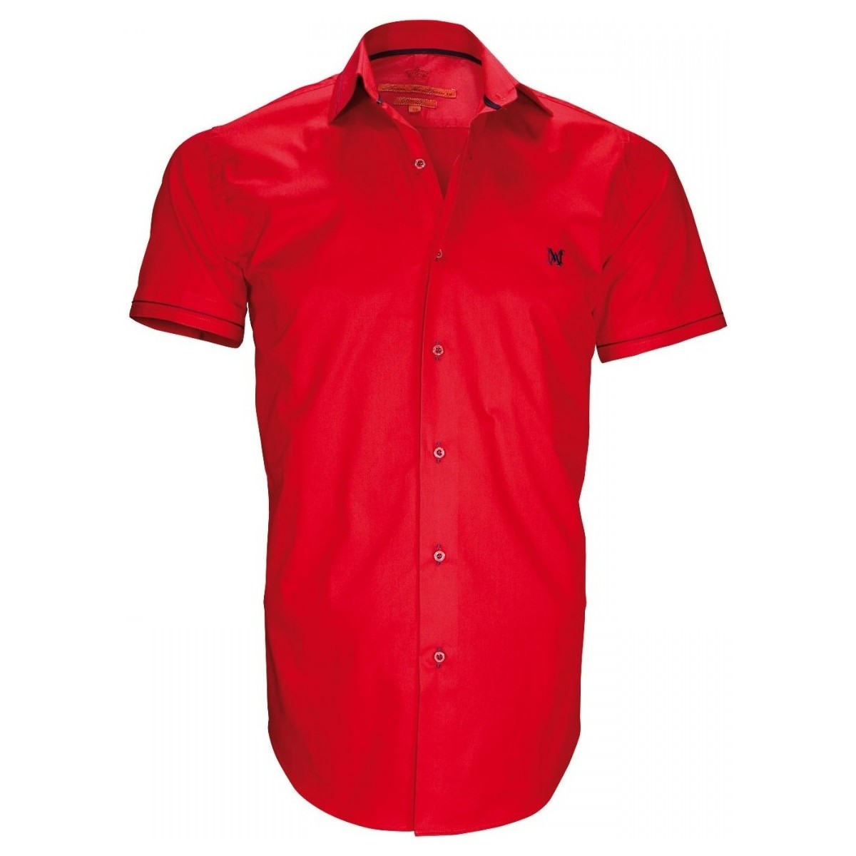 Vêtements Homme Chemises manches courtes Andrew Mc Allister chemisette mode new pacifique rouge Rouge