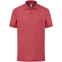 Vêtements Garçon Polos manches courtes T-shirt dream Is Over In Cotone 63417 Rouge chiné