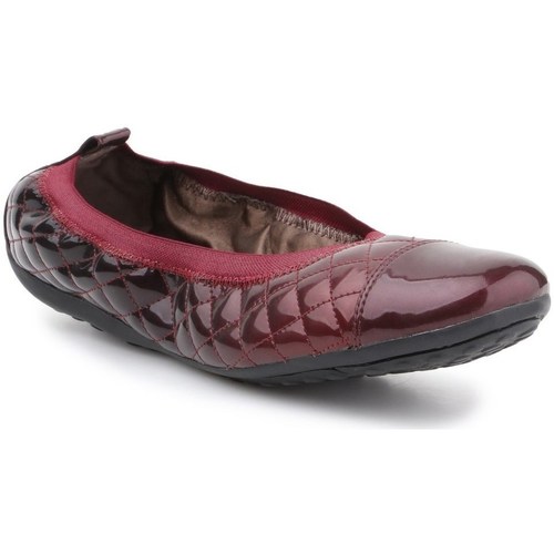 Geox D Piuma Bal Bordeaux - Chaussures Derbies-et-Richelieu Femme 116,00 €