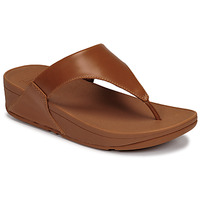 Chaussures Femme Sandales et Nu-pieds FitFlop LULU LEATHER TOEPOST Caramel