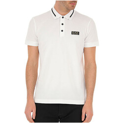 Vêtements Homme Emporio Armani graphic-print long-sleeved shirt Emporio Armani WOMEN SKIRTS SHORT Polo EA7 Emporio Blanc