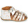 Chaussures Fille Sandales et Nu-pieds GBB RIVIERA Blanc