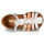 Chaussures Fille Sandales et Nu-pieds GBB PERLE Blanc / Orange