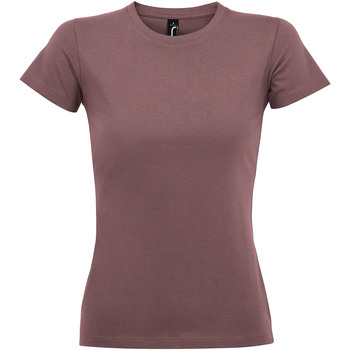 Vêtements Femme T-shirts manches courtes Sols 11502 Rouge