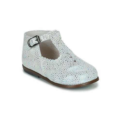 Chaussures Fille Little Mary FLORIANE Blanc - Livraison Gratuite 