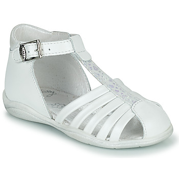 Chaussures Fille Sandales et Nu-pieds Little Mary VOLGA Blanc
