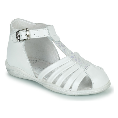 Chaussures Fille Sandales et Nu-pieds Little Mary VOLGA Blanc