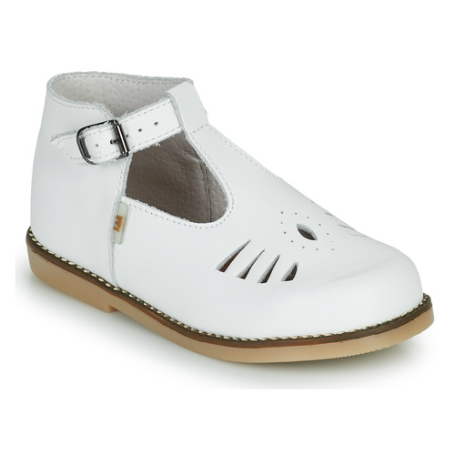 Chaussures Fille Baskets montantes Little Mary SURPRISE Blanc