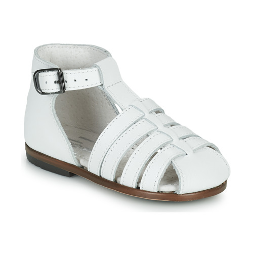 Chaussures Fille Sandales et Nu-pieds Little Mary JULES Blanc
