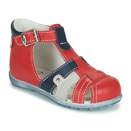 Chaussures Garçon Sandales et Nu-pieds Little Mary VERCORS Rouge