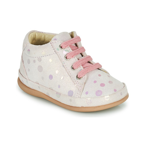 Chaussures Fille Baskets montantes Little Mary GAMBARDE Rose