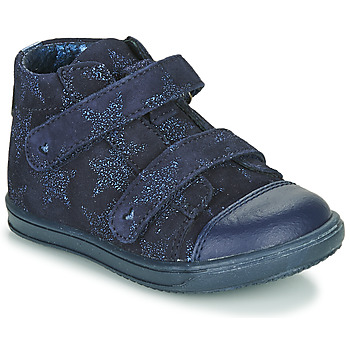 Chaussures Fille Baskets montantes Little Mary ADELINE Marine