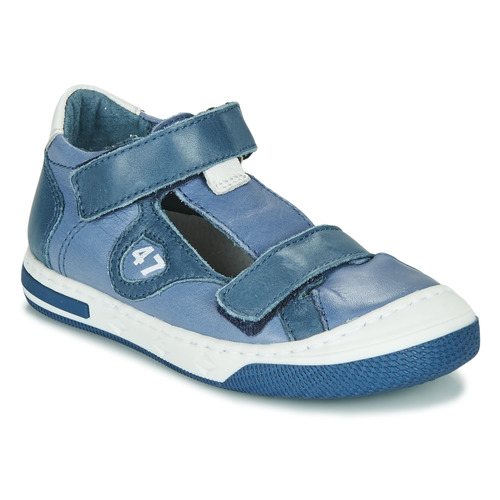 Chaussures Garçon Little Mary LORENZO Bleu - Livraison Gratuite 