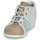 Chaussures Fille Boots Little Mary VANILLE Argenté / Taupe