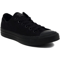 Chaussures Baskets basses Converse ALL STAR  OX BLACK MONOCROME Multicolore