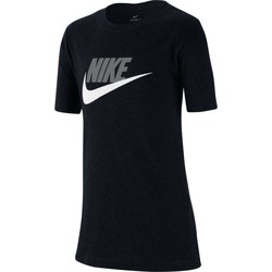 Vêtements Enfant T-shirts manches courtes Nike T-shirt Sportswear noir