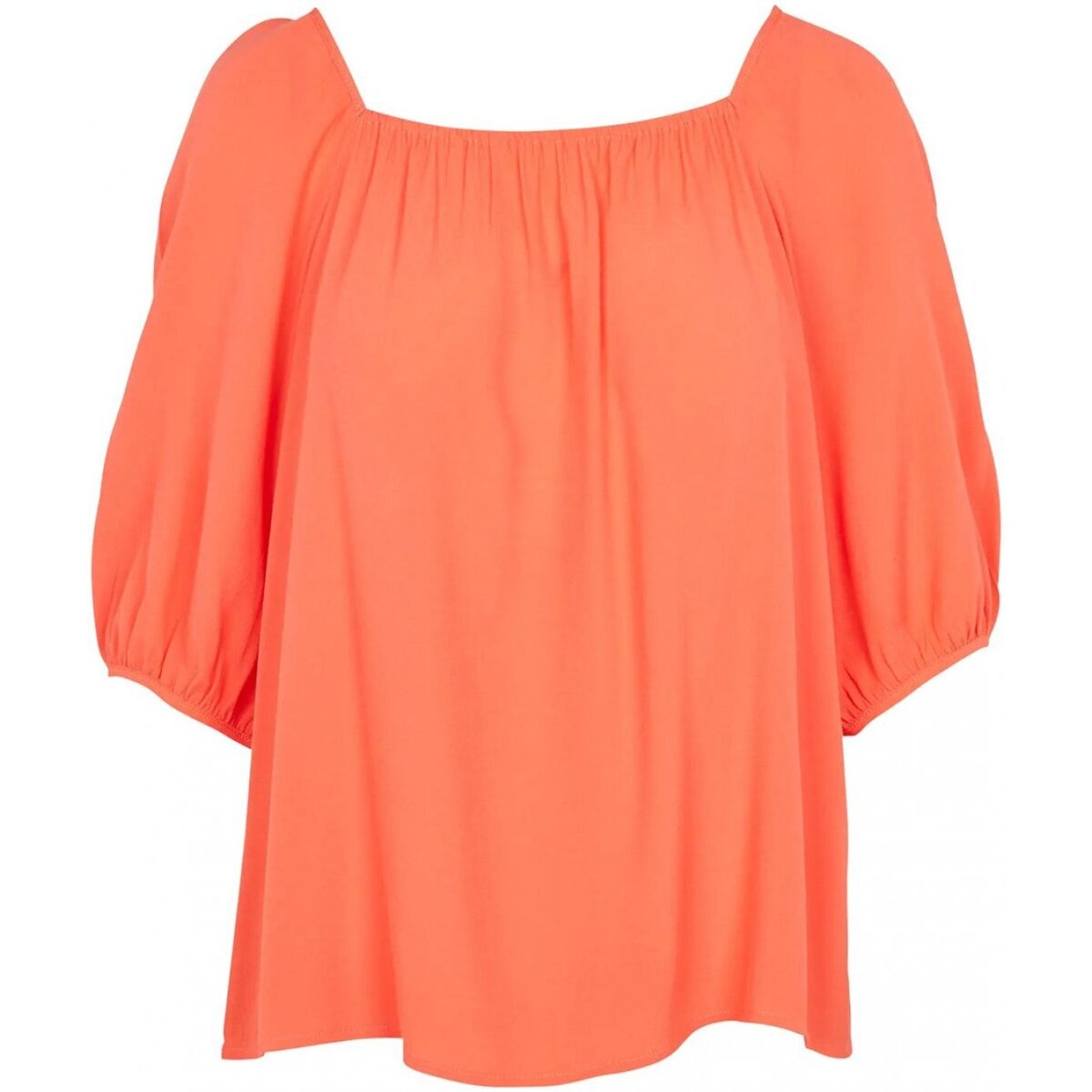 Vêtements Femme T-shirt Pour Homme Ct604 Short Sleeve Small Tip Birdseye Knit Shirt 20111195 Orange